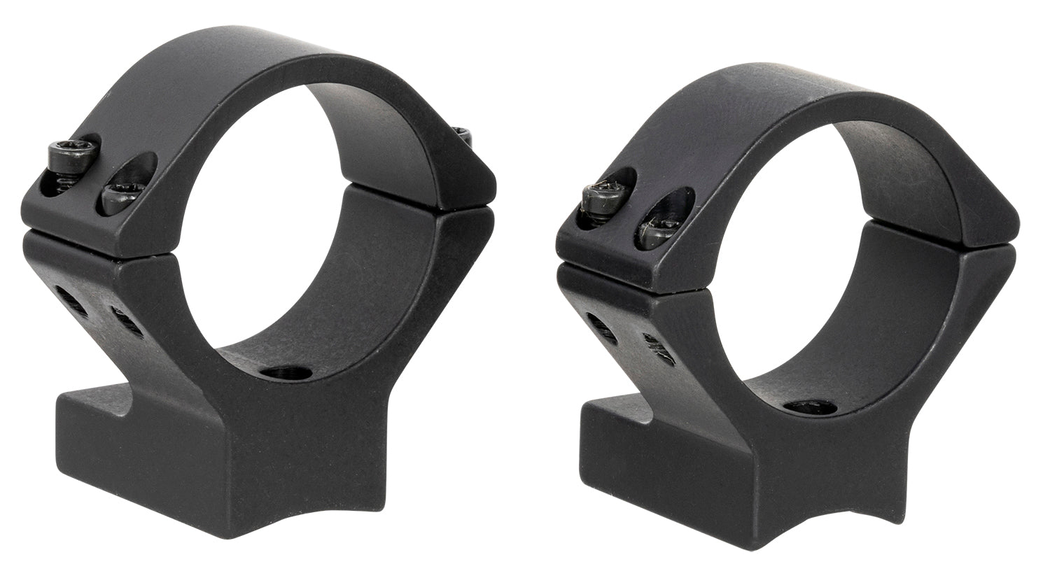 Talley 730702 Aluminum Scope Mount/Ring Combo 30mm Tube Winchester Model 70 Low Rings Black 0 MOA