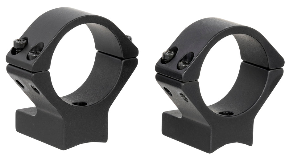 Talley 730702 Aluminum Scope Mount/Ring Combo 30mm Tube Winchester Model 70 Low Rings Black 0 MOA