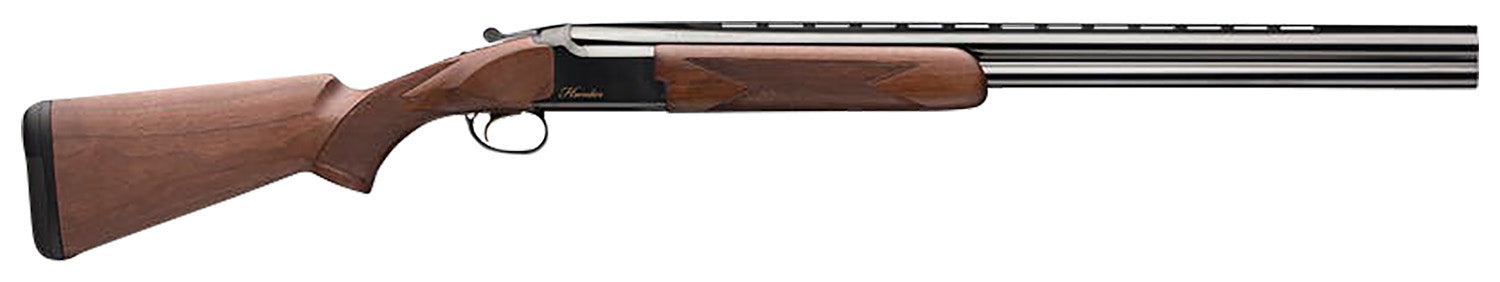 Browning 018258305 Citori Hunter 12 Gauge 26" Barrel 3" 2rd, Blued Barrels & Receiver With Gold Enhancement, Satin American Black Walnut Stock