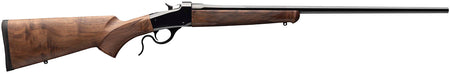 Winchester Repeating Arms 534293206 Model 1885 Low Wall Hunter 22 Hornet 1rd 24" Polished Blued Octagon Barrel, Drilled & Tapped Steel Receiver, Grade III/IV Walnut Fixed w/Pistol Grip Stock