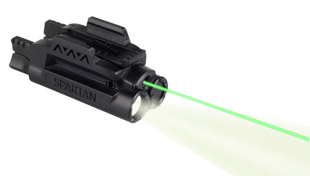 LaserMax SPSCG Spartan Light & Green Laser Combo 120 Lumen LED Black