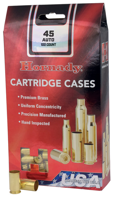 Hornady 8602 22 Hornet Unprimed Rifle Brass Cartridge Cases