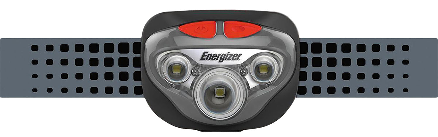 Energizer HDDIN32E Vision HD+ Focus 400-Lumen LED Headlamp Gray with Digital Focus Technology