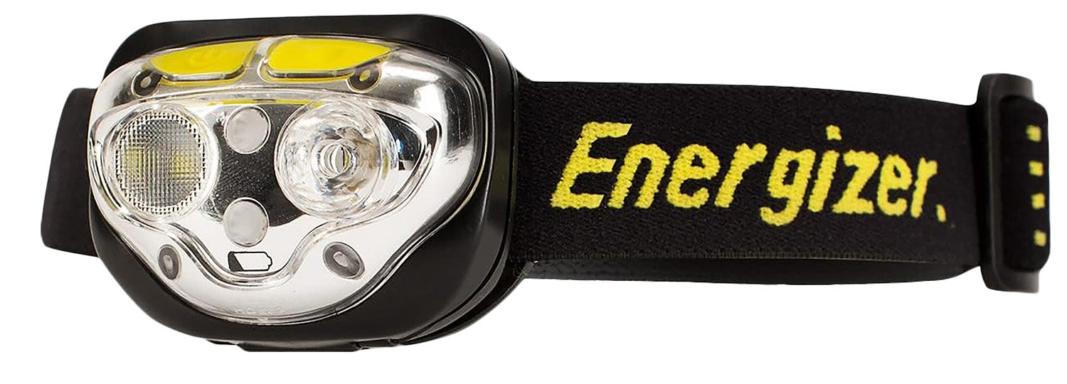 Energizer HDE32E Vision Ultra 400-Lumen Headlamp with Red and Green LEDs IPX4 Rated Black