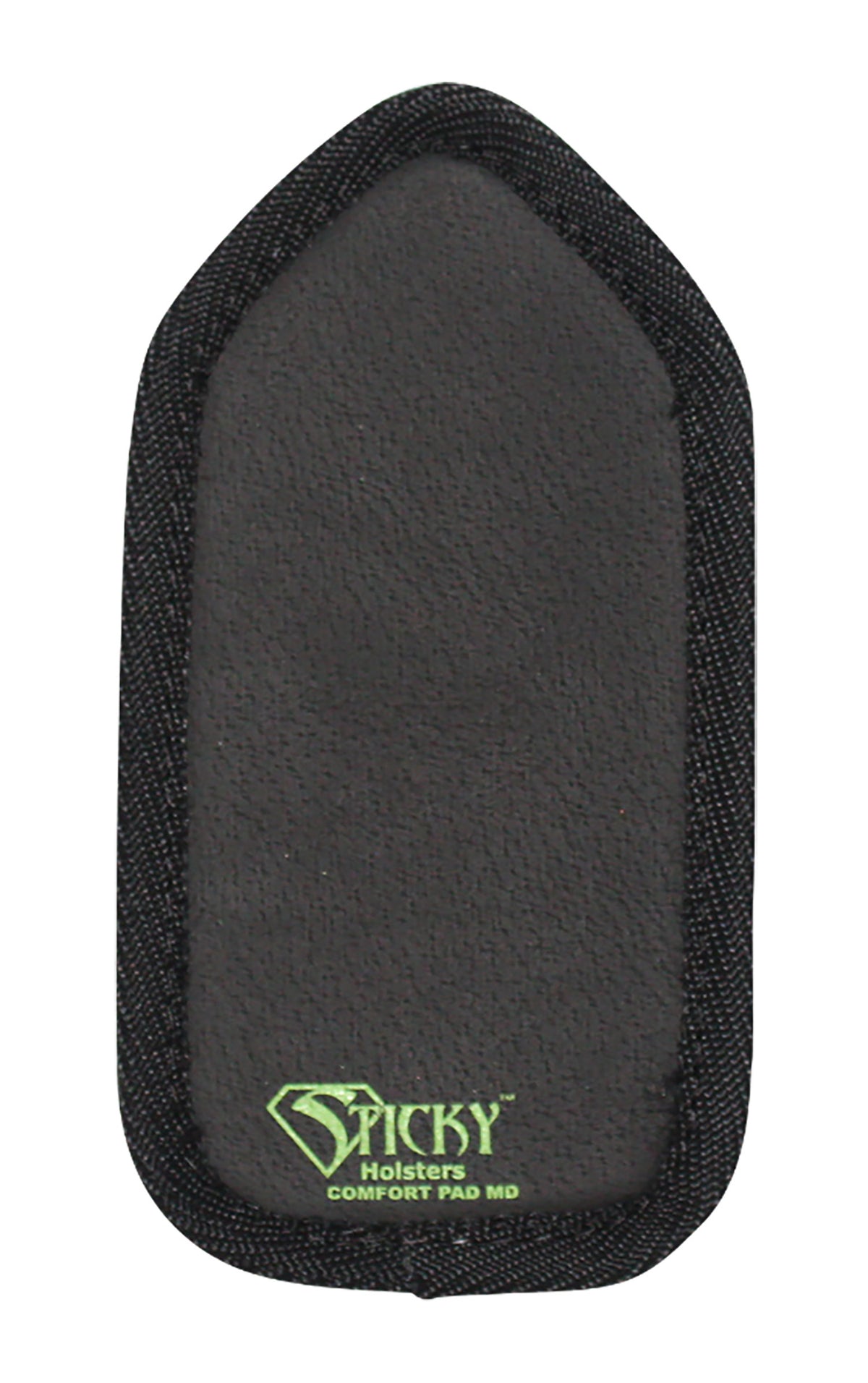 Sticky Holsters COMFORTPADMD Medium IWB Kydex Holster Comfort Pad Black Foam Hook/Loop Ambidextrous