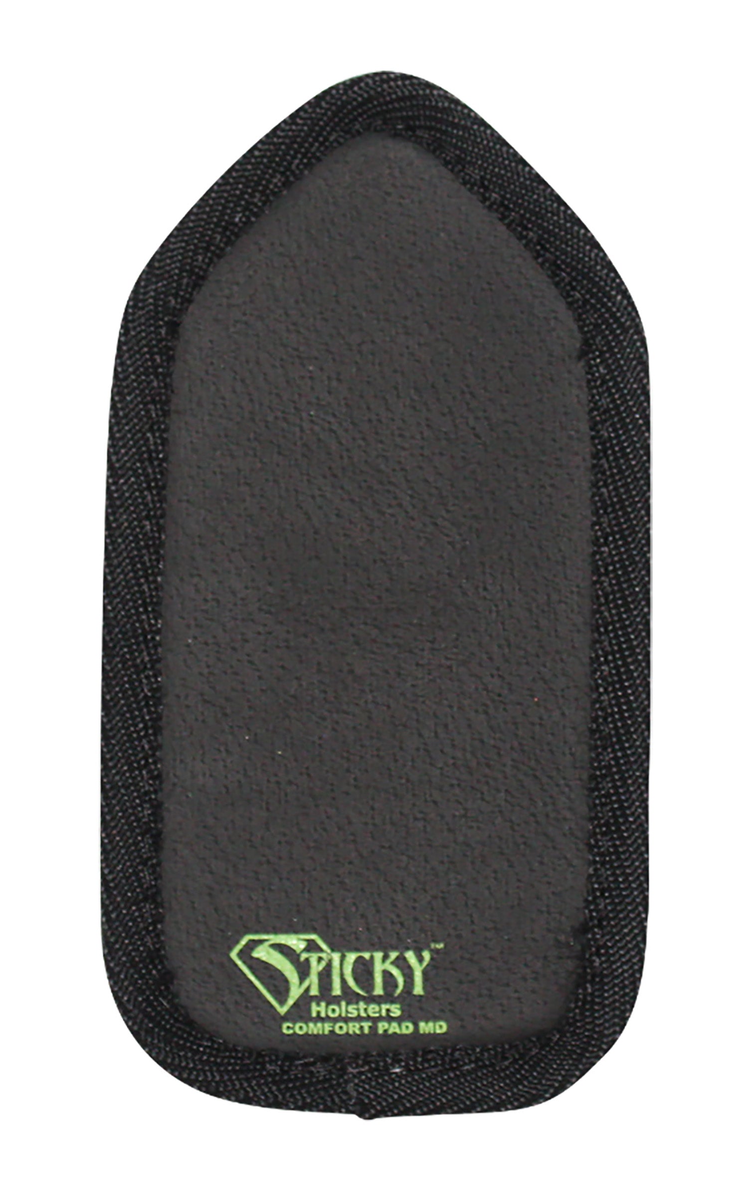 Sticky Holsters COMFORTPADMD Medium IWB Kydex Holster Comfort Pad Black Foam Hook/Loop Ambidextrous