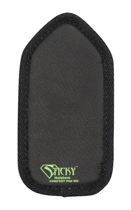 Sticky Holsters COMFORTPADMD Medium IWB Kydex Holster Comfort Pad Black Foam Hook/Loop Ambidextrous