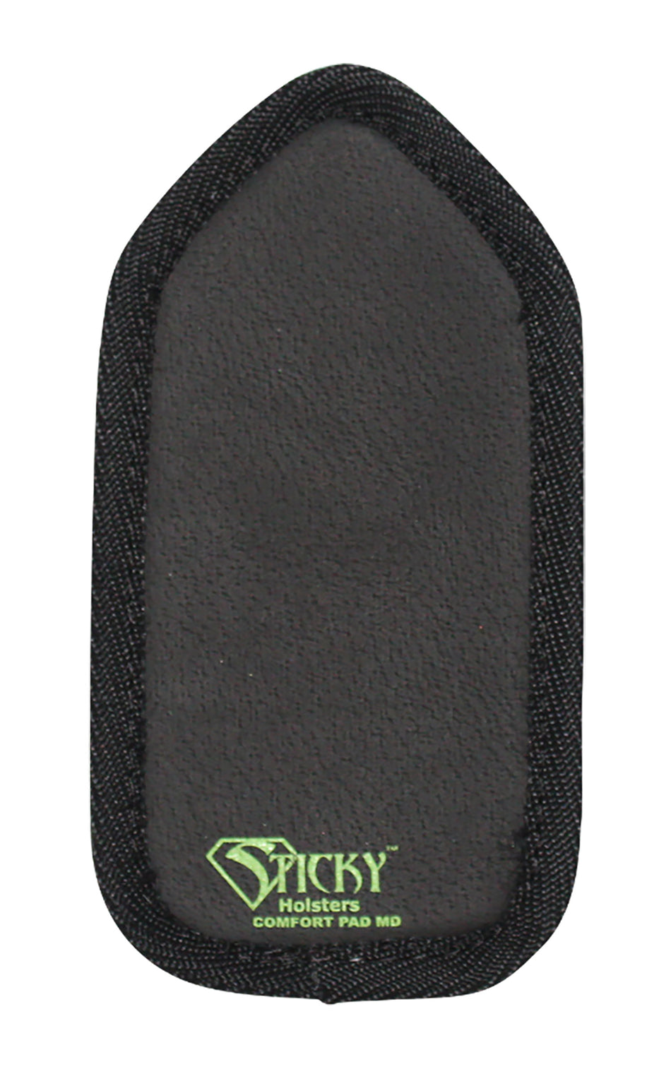Sticky Holsters COMFORTPADMD Medium IWB Kydex Holster Comfort Pad Black Foam Hook/Loop Ambidextrous