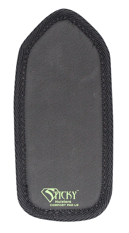Sticky Holsters COMFORTPADLG Large IWB Kydex Holster Comfort Pad Black Foam Hook/Loop Ambidextrous