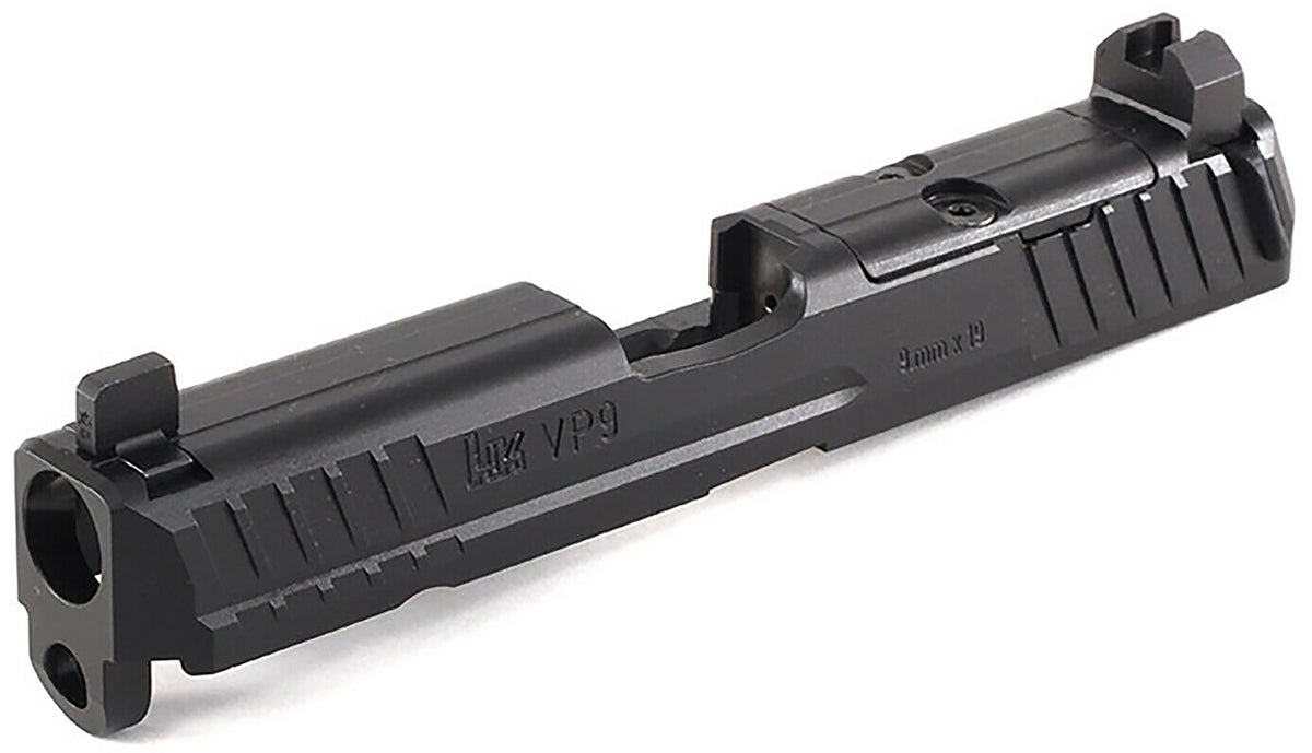 HK 51001080 Black Steel Optic Ready Slide Compatible with HK VP9 Pistol