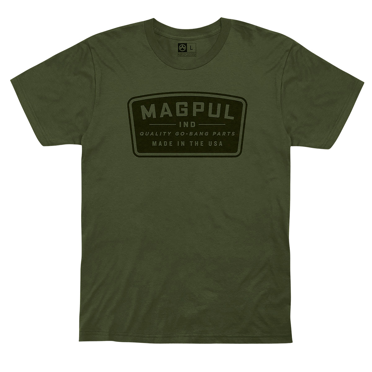 Magpul Go Bang Parts Short Sleeve Shirt Small Olive Drab Cotton MAG1111-316-S