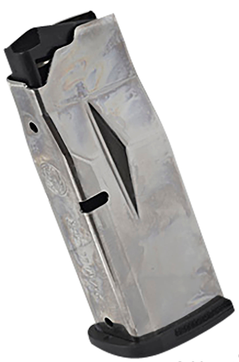 Ruger 90713 10rd 9mm Luger Max-9 E-Nickel Steel Magazine w/Flush & Extended Floorplate
