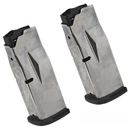 Ruger 90714 10rd 9mm Luger Max-9 E-Nickel Steel 2 Per Pack Value Magazine