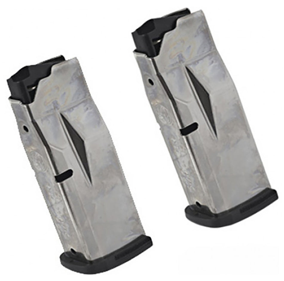 Ruger 90714 10rd 9mm Luger Max-9 E-Nickel Steel 2 Per Pack Value Magazine