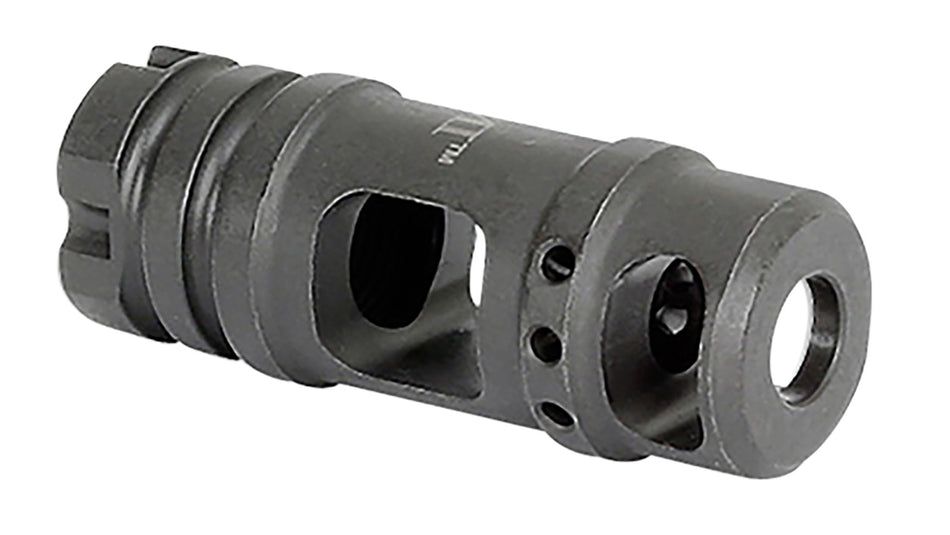 Midwest Industries MIMB6 30 Cal AK-Platform Muzzle Brake Black Phosphate Tool Steel M14x1 LH