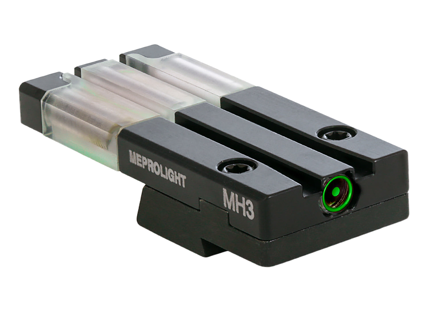 Meprolight USA FT Bullseye 631253108 Rear Sight Green/Tritium Dovetail HK VP9/HK45/HK45C/P30 Non-OR