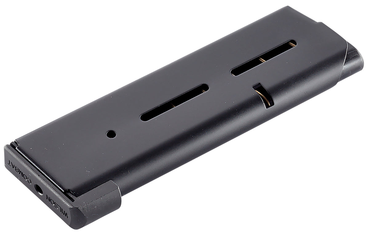 Wilson Combat 1911 Officer 8-Round .45 ACP Steel Magazine with Black Steel Floor Plate