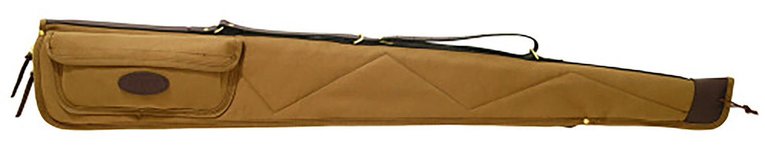 Boyt Signature 52" Khaki Canvas Shotgun Case Lockable Double Zipper