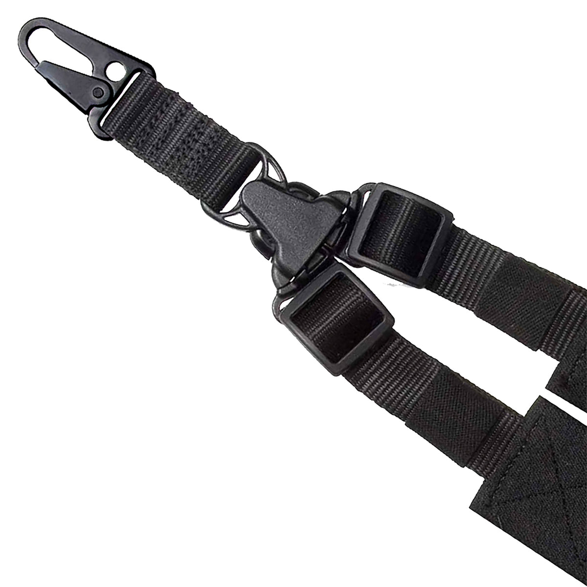 Outdoor Connection A-Tac Rapid-Attach Single-Point Sling Black Nylon w/Sling Adapter