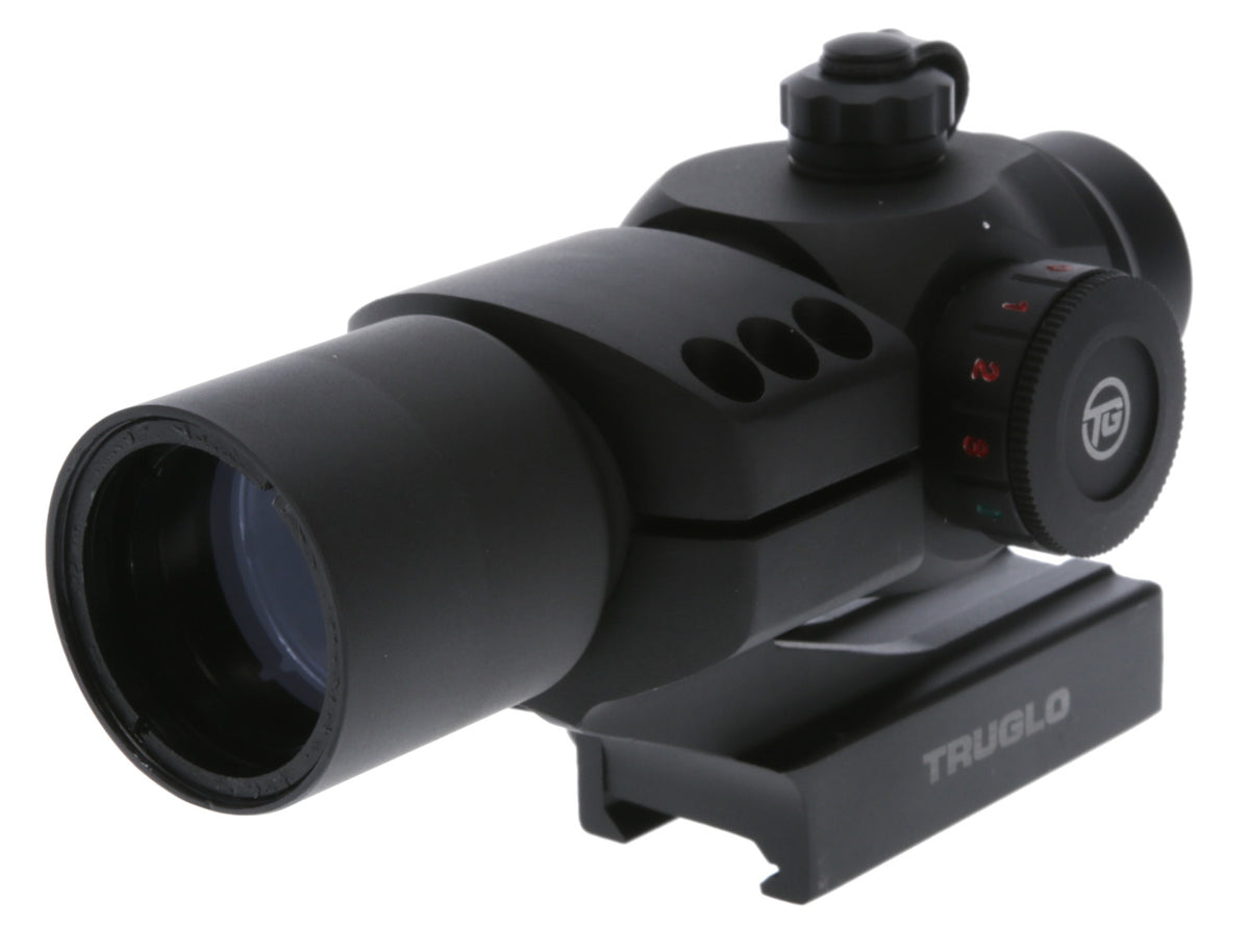TruGlo TG-TG8230RB Triton Black 1x30mm Illuminated 3 MOA Dot Reticle
