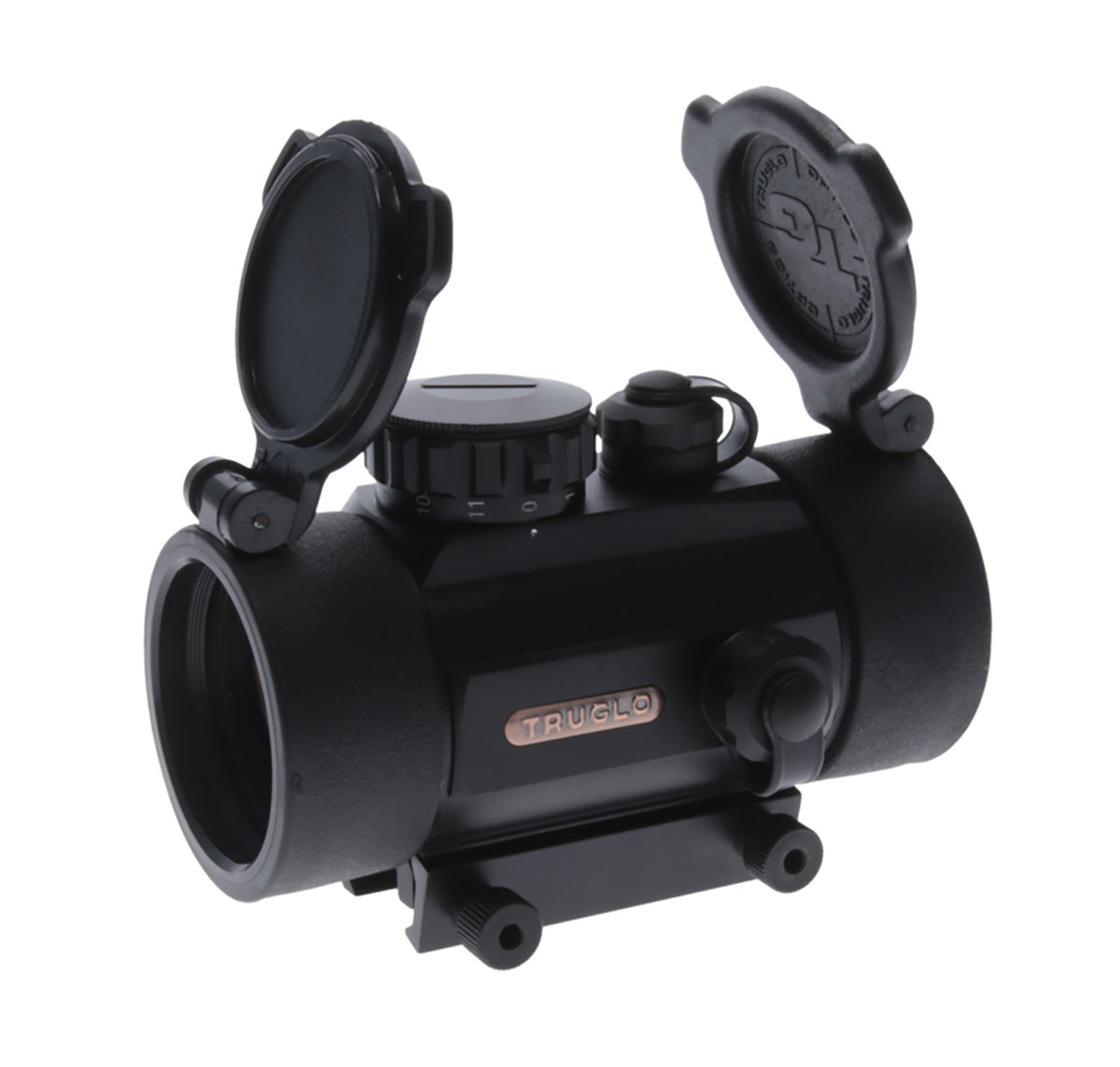 TruGlo TGTG8040B Traditional Black 40mm 5 MOA Red Dot Optic