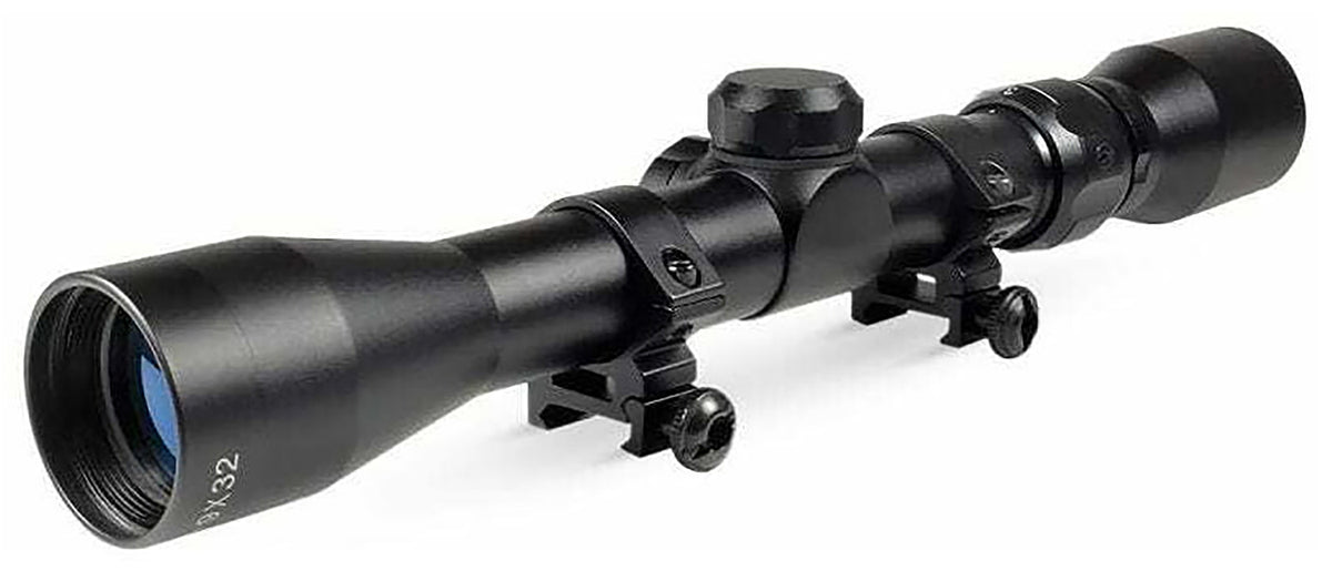 TruGlo Buckline TG8539XB Black Anodized 3-9x32mm Scope Fully-Coated Lenses Duplex BDC Reticle