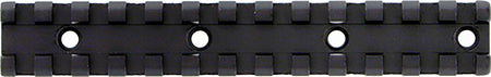 TruGlo TGTG8941A CNC Aluminum Picatinny Rail for Remington 870/1100/11-87 Matte Black