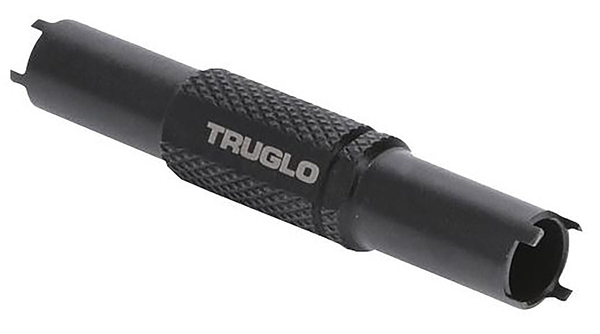 TruGlo TGTG971B CNC-Machined Steel Front Sight Install Tool Black for AR-15 A1 A2 Sight Posts