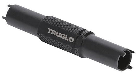 TruGlo TGTG971B CNC-Machined Steel Front Sight Install Tool Black for AR-15 A1 A2 Sight Posts