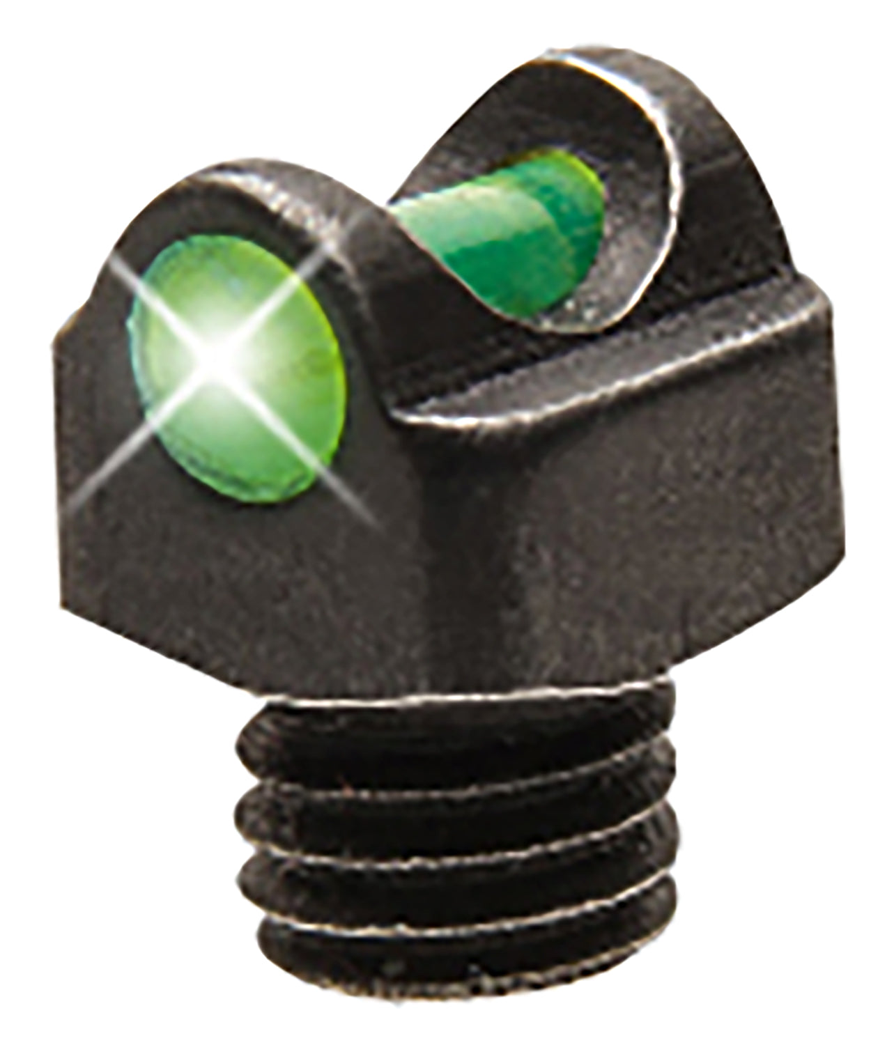 TruGlo StarBrite Deluxe TGTG954BG Black & Green Fiber-Optic Bead Replacement Sight 3-56in