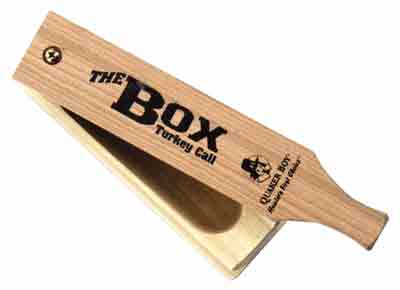 Quaker Boy Turkey Call The Box Poplar Maple 2-Sided
