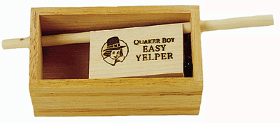 Quaker Boy Easy Yelper Push Button Turkey Call One-Hand Operation