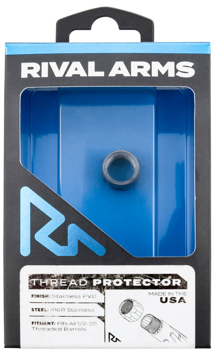 Rival Arms RARA300001D Stainless PVD 416R Stainless Thread Protector 9mm 1/2"-28 tpi