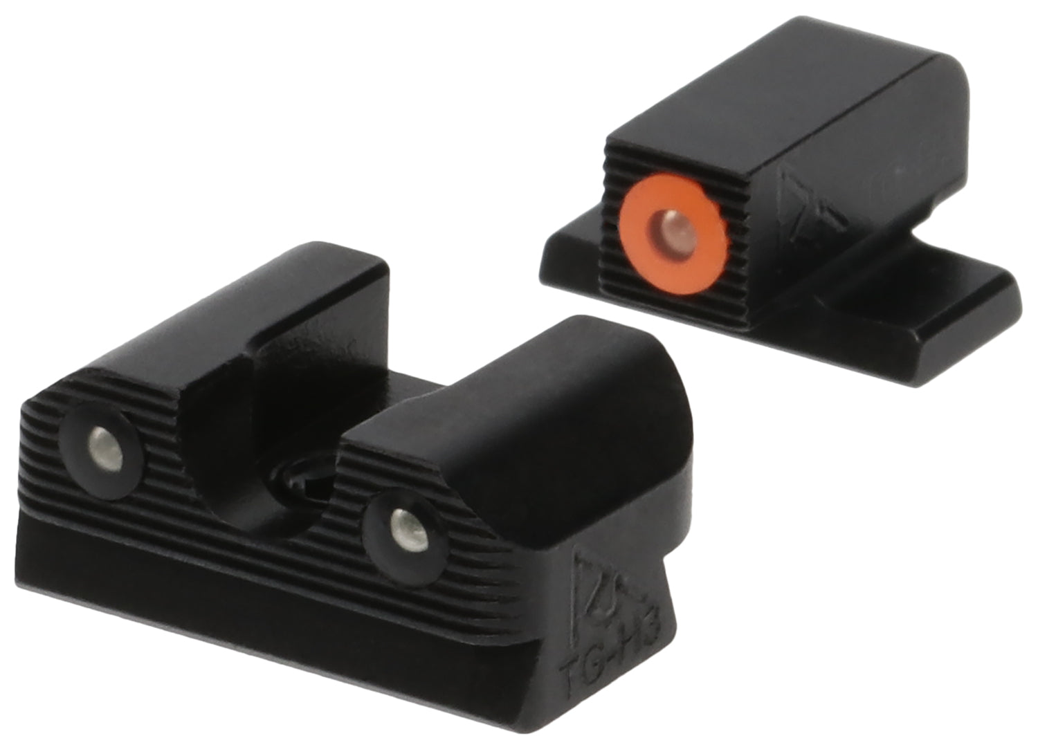 Rival Arms RARA1B231S Tritium 3-Dot Night Sight Set for SIG P-Series White Outline Front & Black Rear