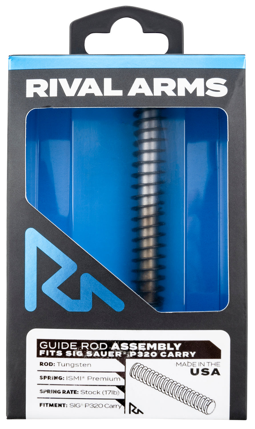 Rival Arms P320 Carry Guide Rod Assembly in Tungsten