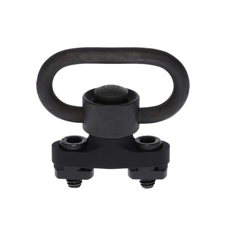 Rival Arms Black Steel Swivel Stud Mount 1.5" Recessed Button Picatinny Rail RARA92P2A