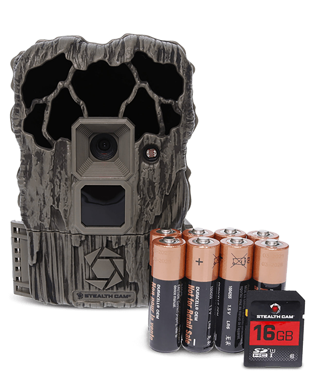 Stealth Cam QS20 No Glow Trail Camera Combo 720P Camo