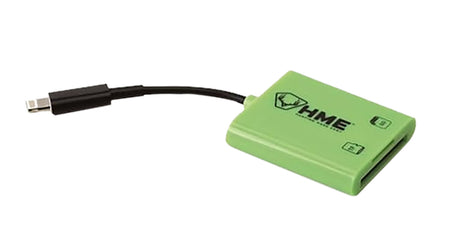 HME iOS SD Card Reader HMESDCRIOS for iPhone/iPad 256GB Max Black/Green