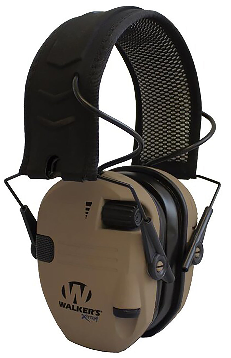 Walker's GWPXRSEMBB Razor X-TRM Electronic Muff 21 dB Over-the-Head Battle Brown Black Polymer