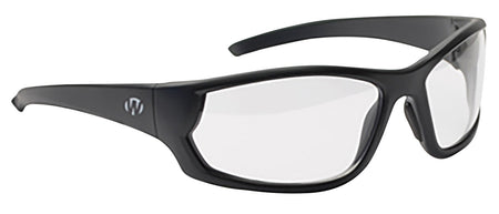 Walker's IKON Carbine Adult Ballistic Shooting Glasses - Clear Lens with Matte Black Frame