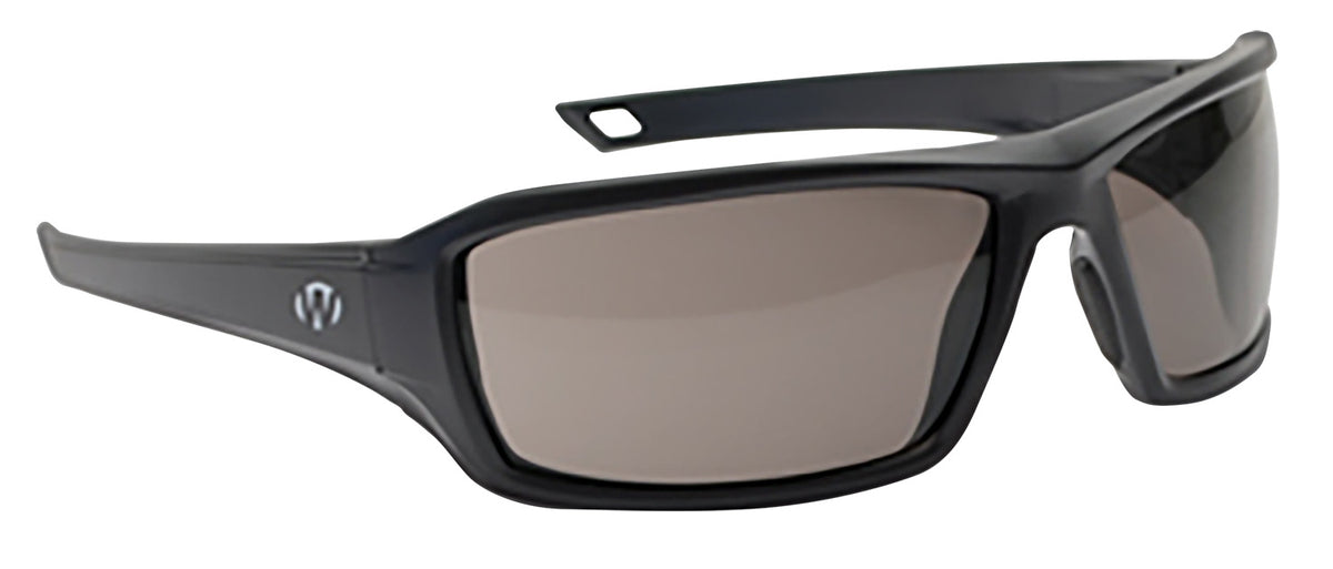 Walker's IKON Forge Adult Ballistic Shooting Glasses - Smoke Gray Lens with Matte Black Frame