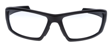 Walker's IKON Vector Adult Ballistic Shooting Glasses - Clear Lens with Matte Black Frame