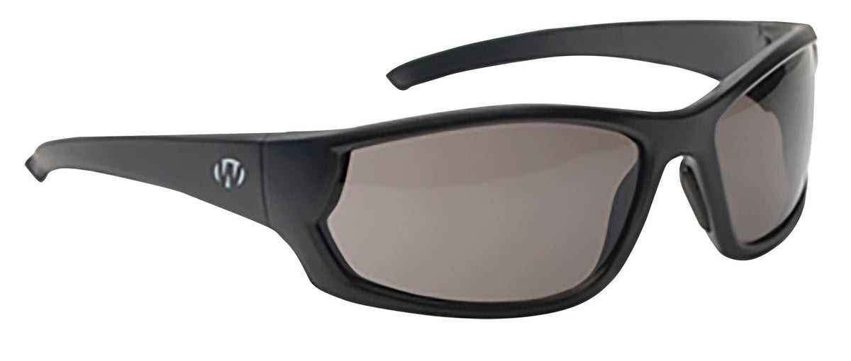Walker's IKON Vector Adult Ballistic Shooting Glasses - Smoke Gray Lens with Matte Black Frame
