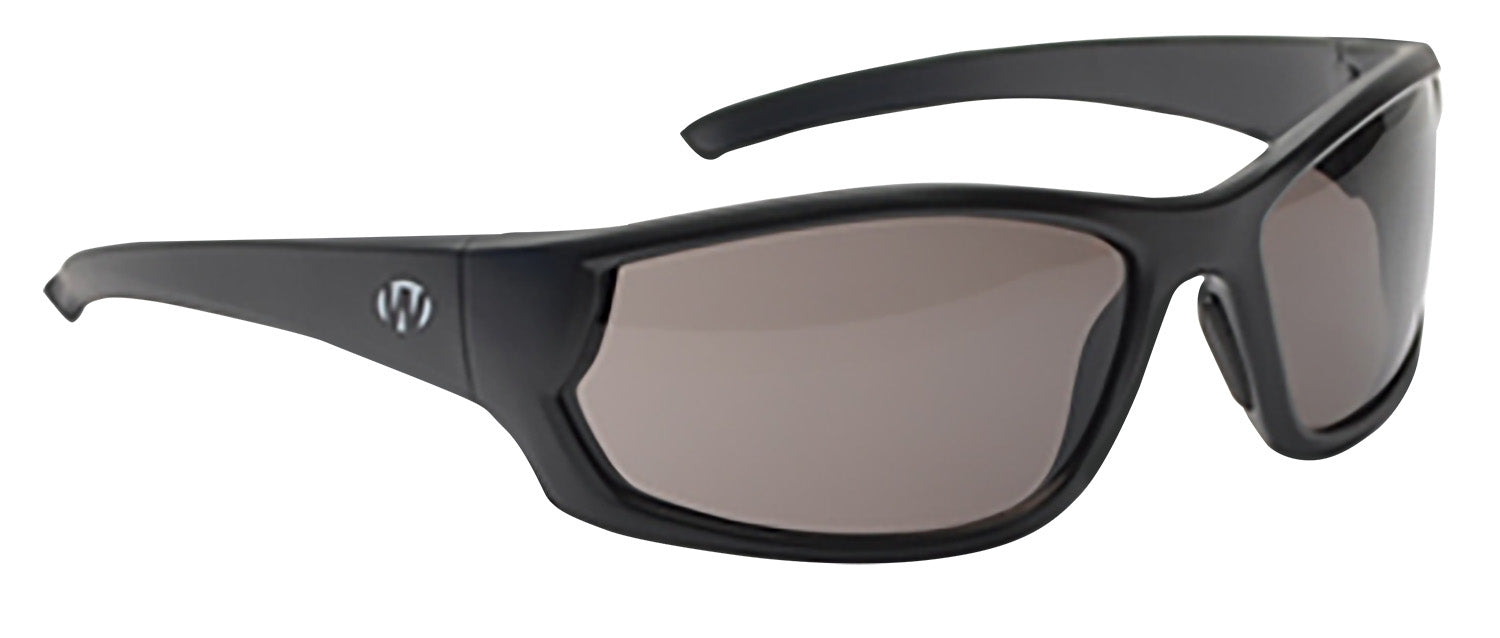 Walker's IKON Vector Adult Ballistic Shooting Glasses - Smoke Gray Lens with Matte Black Frame