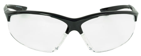 Walker's Ballistic Eyewear IKON Tanker – Matte Black Frame, Clear Lens (Adult)