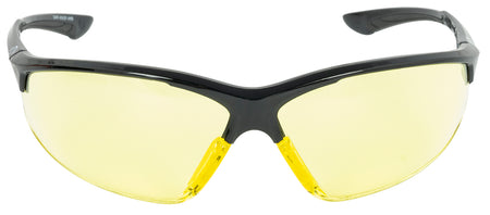 Walker's Ballistic Eyewear IKON Tanker – Matte Black Frame, Amber Lens (Adult)
