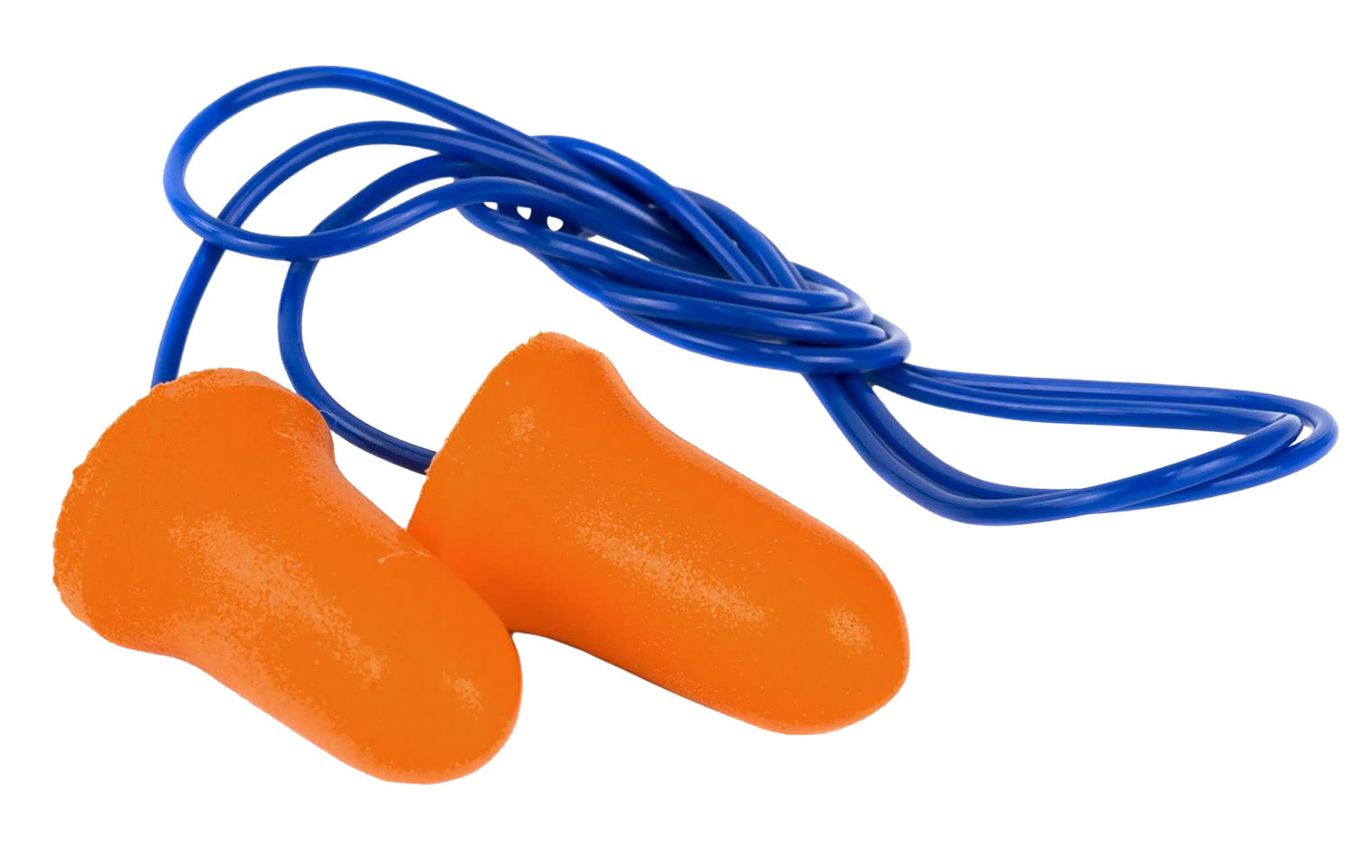 Walker's GWPCORDPLGBKT 32 dB Corded Foam Ear Plugs Orange/Blue 50-Pack