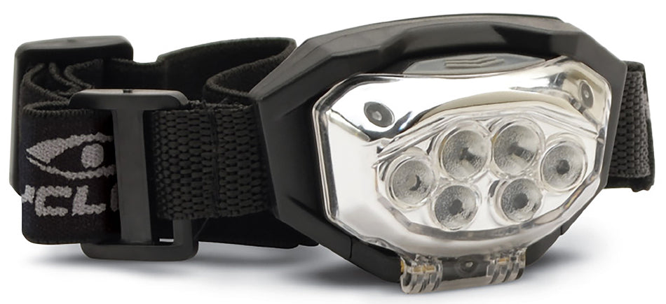 Cyclops Trio 300 Lumen Multi-Color Headlamp White/Red/Green LED Adjustable Strap Black 3 PK