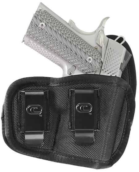 Crossfire CRFVIGRSA1M1R Vigor IWB Holster Black Nylon Double Belt Clip Right Hand Micro Barrel