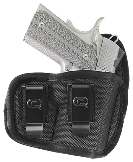 Crossfire CRFVIGRSA1S2R Vigor IWB Holster Black Nylon Double Belt Clip Right Hand Subcompact Barrel